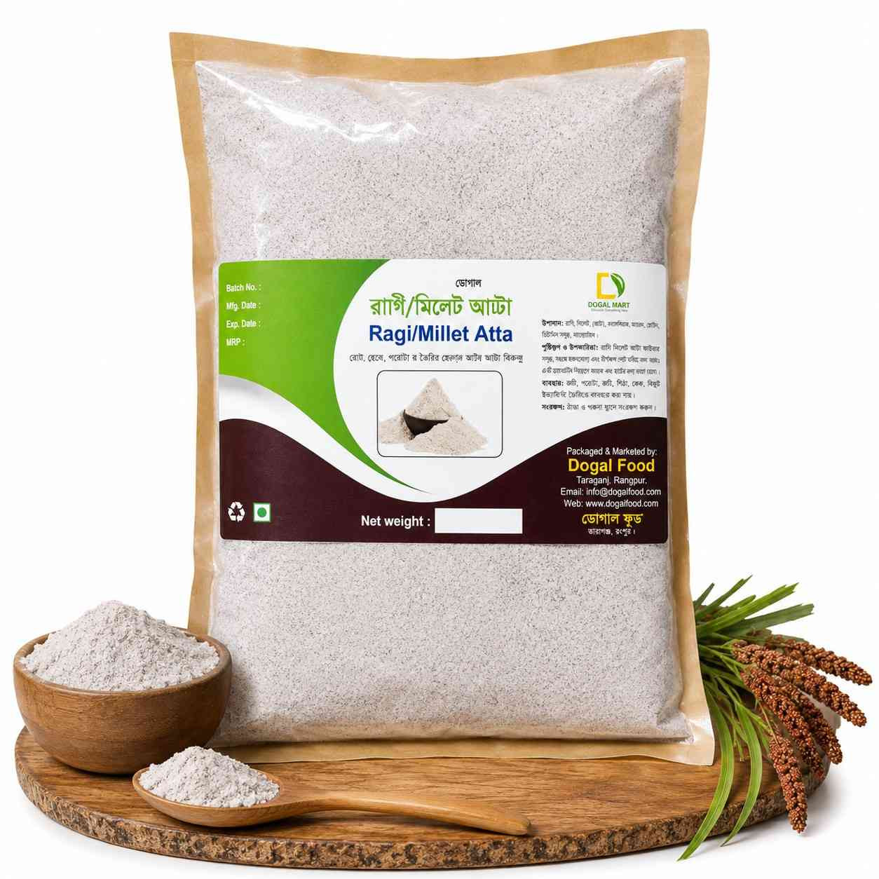 Dogal Mart Premium Ragi Atta
